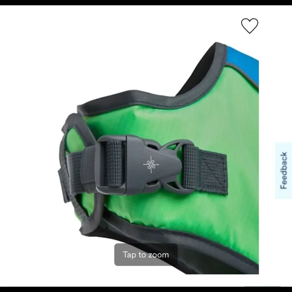 Green Blue Youly Life Vest Sz Small